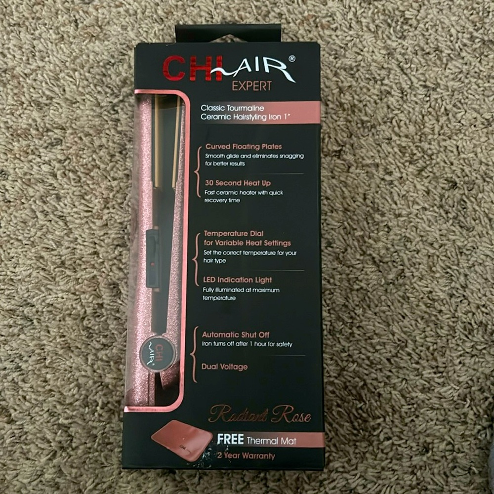 CHI Air Tourmaline Ceramic 1” Hairstyling Iron
